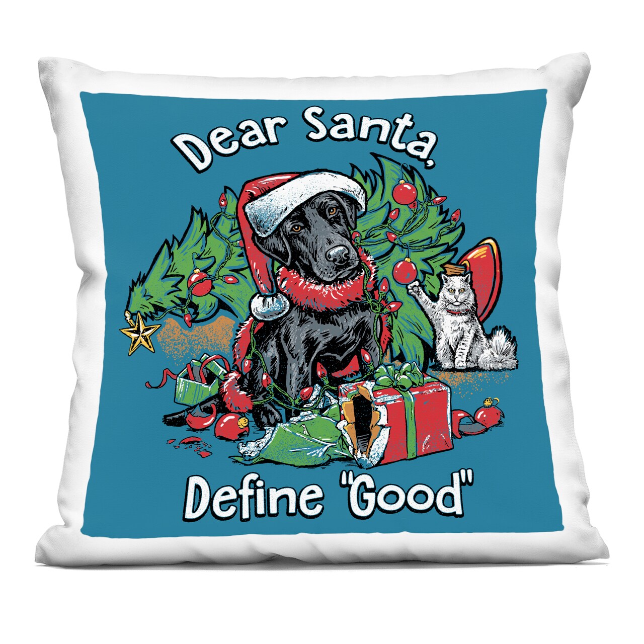 Stupell Industries Define Good Vintage Puppy Decorative Printed Throw Pillow design by Jedco Brands, Inc., 18 x 7 x 18